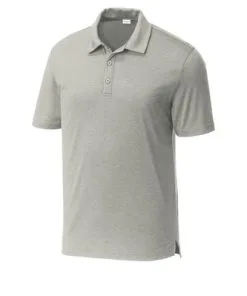 Sport-Tek ® PosiCharge ® Strive Polo -Fairway Woods Soldes Magasin 10882 Silver 5 ST530SilverFormFront 1200W 33222.1674139957