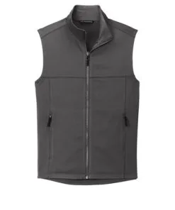 Port Authority® Collective Smooth Fleece Vest -Fairway Woods Soldes Magasin 11115 Graphite 5 F906GraphiteFlatFront2 1200W 86963.1673454244