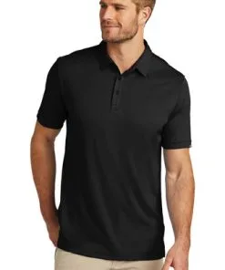 Travis Mathews TravisMathew Coto Performance Polo -Fairway Woods Soldes Magasin 11124 Black 1 TM1MU410BlackModelFront 1200W 1 66001.1673456731