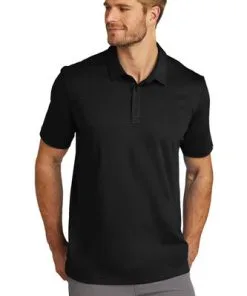 Travis Mathews Travis Mathew Oceanside Solid Polo -Fairway Woods Soldes Magasin 11125 Black 1 TM1MU411BlackModelFront 1200W 56449.1673457249
