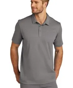 Travis Mathews Travis Mathew Oceanside Solid Polo -Fairway Woods Soldes Magasin 11125 QuiShaGrey 1 TM1MU411QuiShaGreyModelFront1 1200W 04260.1673457249