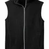 Port Authority® Microfleece Vest -Fairway Woods Soldes Magasin 5098 Black 5 F226BlackFlatFront 1200W 88815.1673717498
