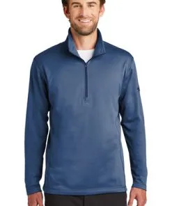 The North Face® Tech 1/4-Zip Fleece -Fairway Woods Soldes Magasin 8669 BlueWing 1 NF0A3LHBBlueWingModelFront 1200W 63505.1673461816