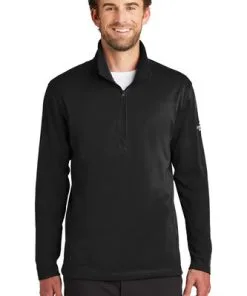 The North Face® Tech 1/4-Zip Fleece -Fairway Woods Soldes Magasin 8669 TNFBlack 1 NF0A3LHBTNFBlackModelFront 1200W 48654.1673461816