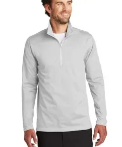 The North Face® Tech 1/4-Zip Fleece -Fairway Woods Soldes Magasin 8669 TNFLtGreyHe 1 NF0A3LHBTNFLightGreyHthrModelFront 1200W 63408.1673461816