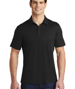 Sport-Tek ® Posi-UV® Pro Polo -Fairway Woods Soldes Magasin 9650 Black 1 ST520BlackModelFront 1200W 64154.1641650763