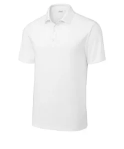 Sport-Tek ® Posi-UV® Pro Polo -Fairway Woods Soldes Magasin 9650 White 5 ST520WhiteFormFront2 1200W 41573.1641650763