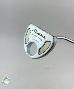 Used RH TaylorMade Rossa Corza Ghost 34″ Putter Steel Golf Club Super Stroke
