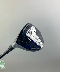 Used LH TaylorMade SIM Titanium 3 Wood 15* Limited 65g Regular Graphite Golf