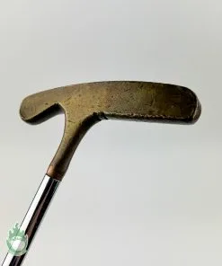 Used Right Handed Acushnet Bullseye Wide Flange 34R 34″ Steel Putter Golf Club 21 Used Right Handed Acushnet Bullseye Wide Flange 34R 34″ Steel Putter Golf Club -Fairway Woods Soldes Magasin IMG 2038 1