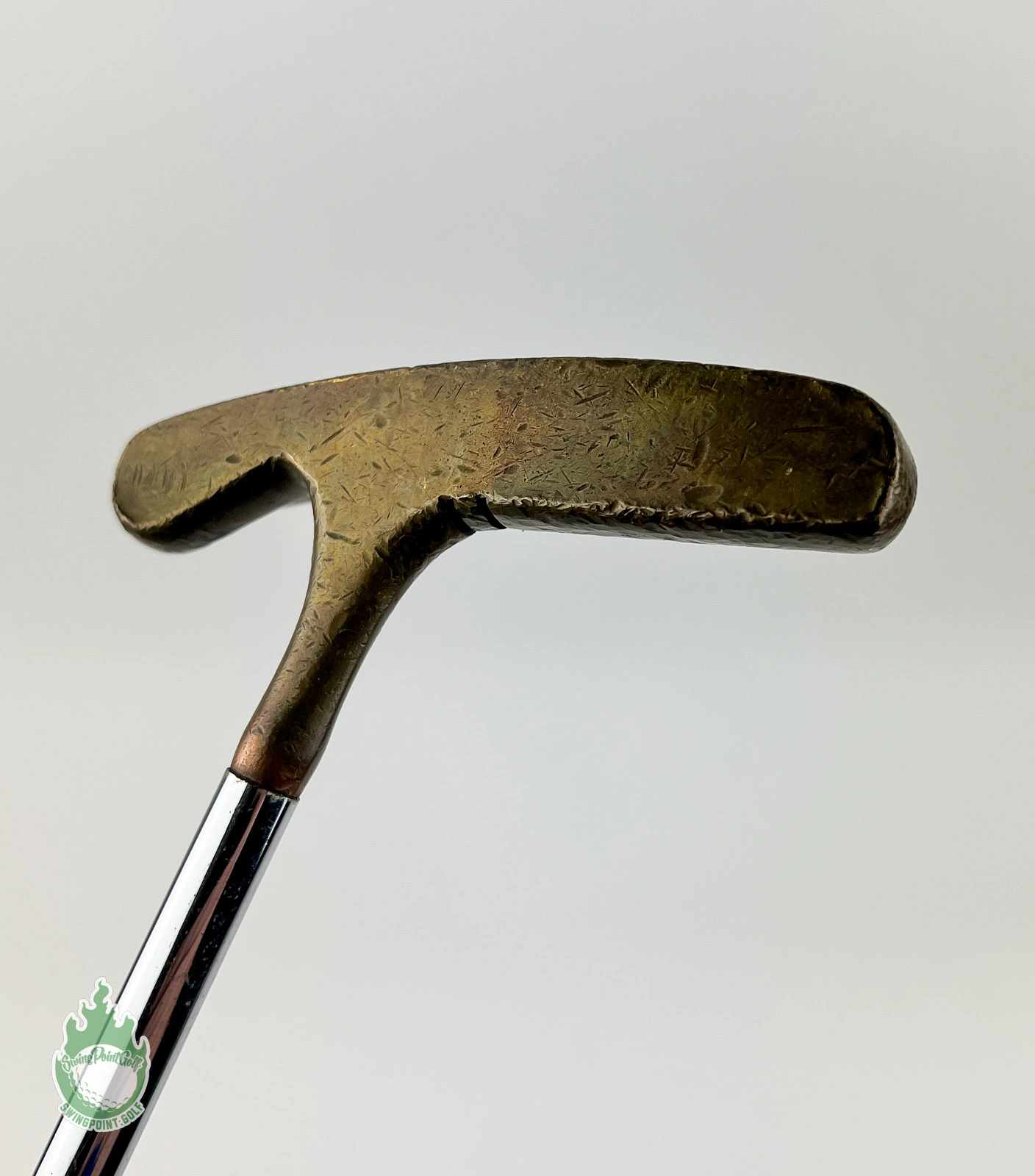 Used Right Handed Acushnet Bullseye Wide Flange 34R 34″ Steel Putter Golf Club 11 Used Right Handed Acushnet Bullseye Wide Flange 34R 34″ Steel Putter Golf Club - Image 9