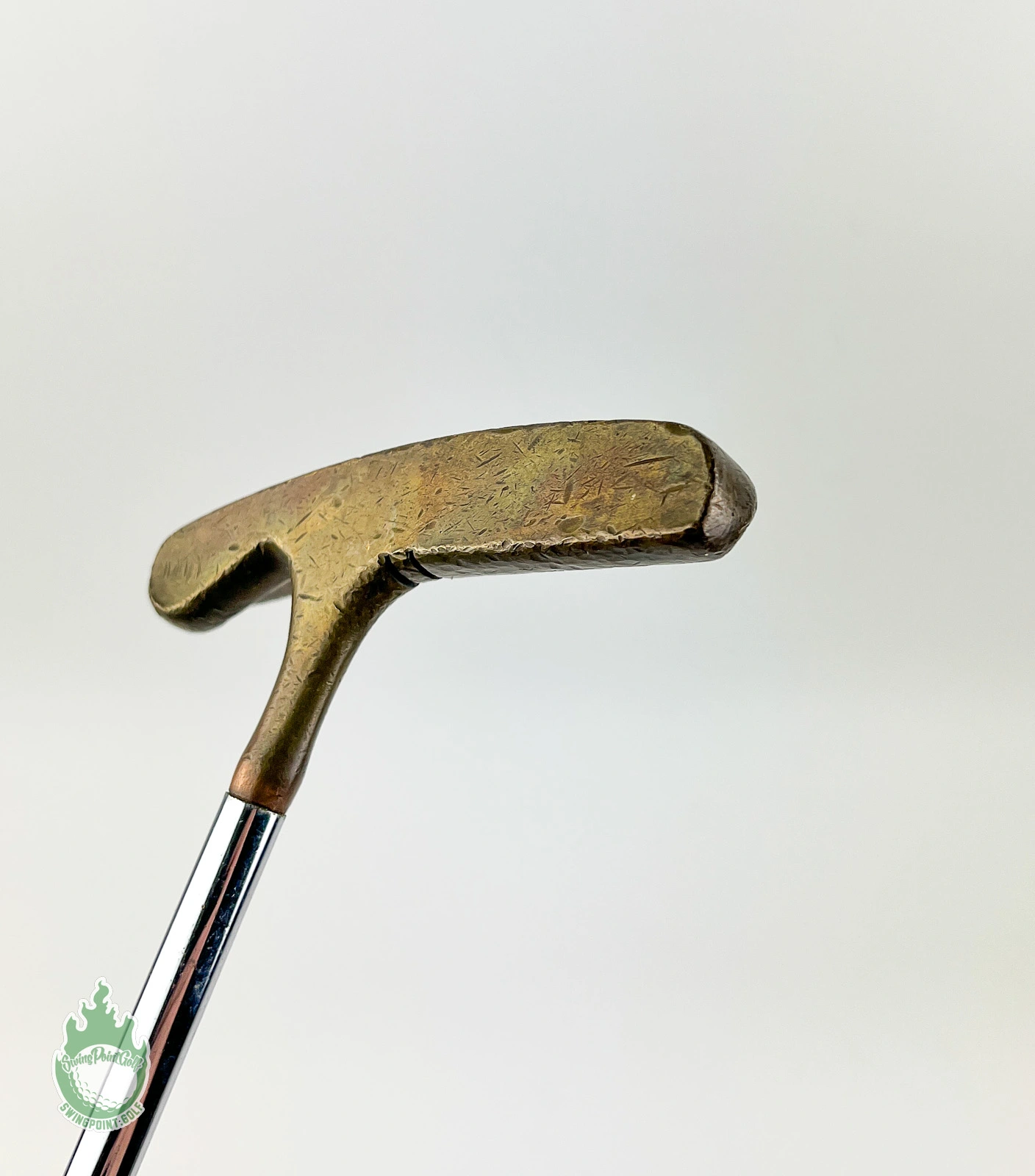 Used Right Handed Acushnet Bullseye Wide Flange 34R 34″ Steel Putter Golf Club 10 Used Right Handed Acushnet Bullseye Wide Flange 34R 34″ Steel Putter Golf Club - Image 8