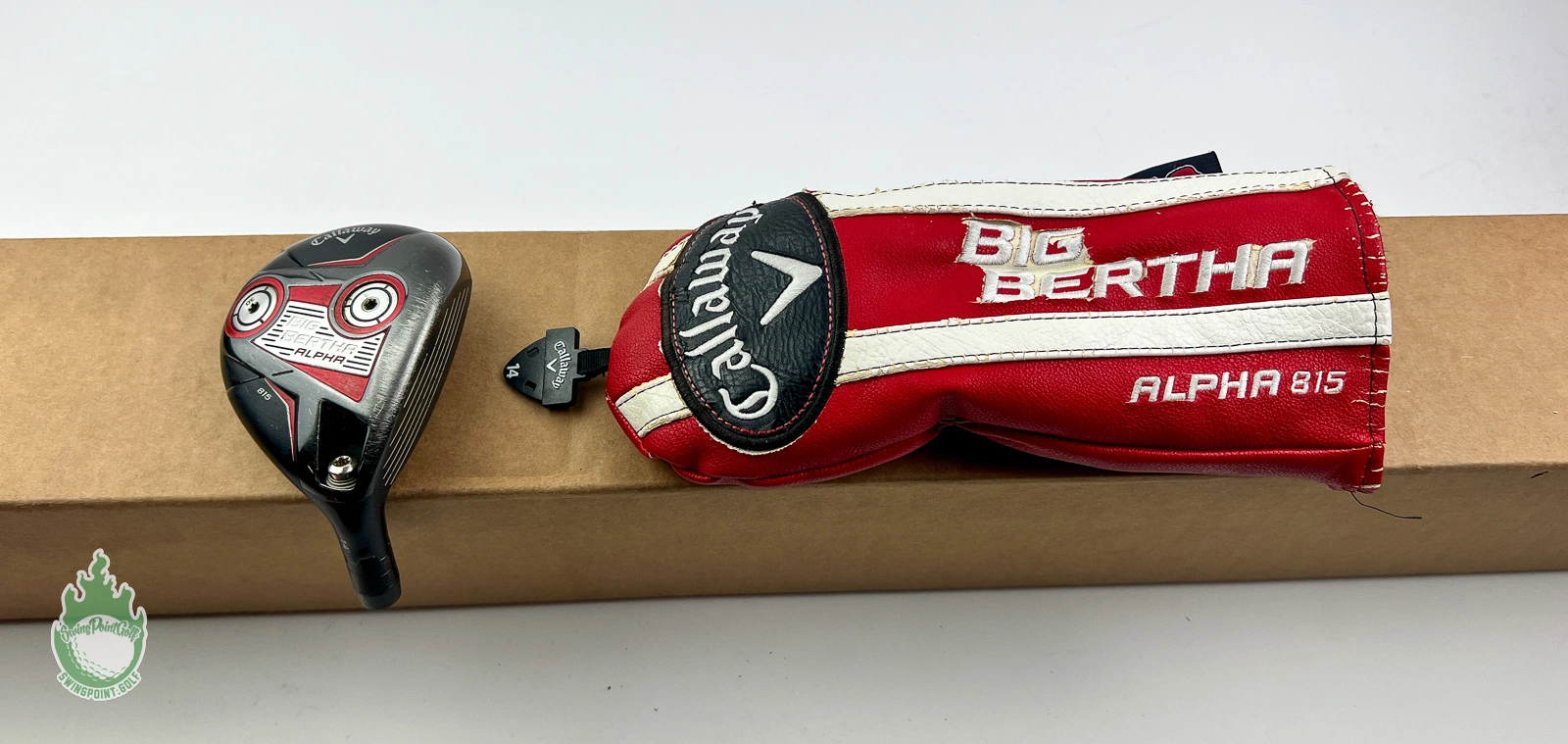 Used Right Handed Callaway Big Bertha Alpha 815 3 Wood 14* HEAD ONLY Golf Club 3 Used Right Handed Callaway Big Bertha Alpha 815 3 Wood 14* HEAD ONLY Golf Club