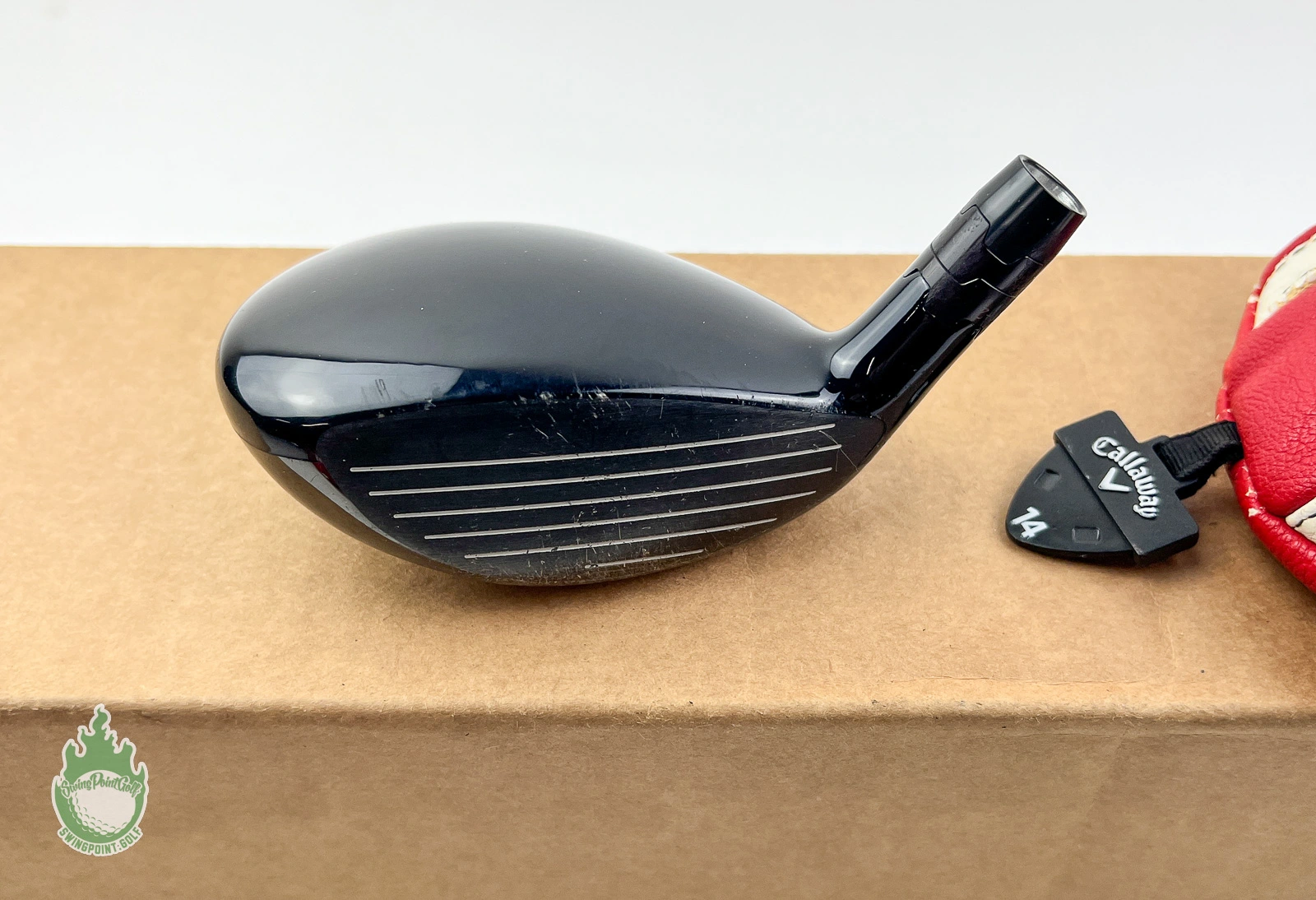 Used Right Handed Callaway Big Bertha Alpha 815 3 Wood 14* HEAD ONLY Golf Club 9 Used Right Handed Callaway Big Bertha Alpha 815 3 Wood 14* HEAD ONLY Golf Club - Image 7