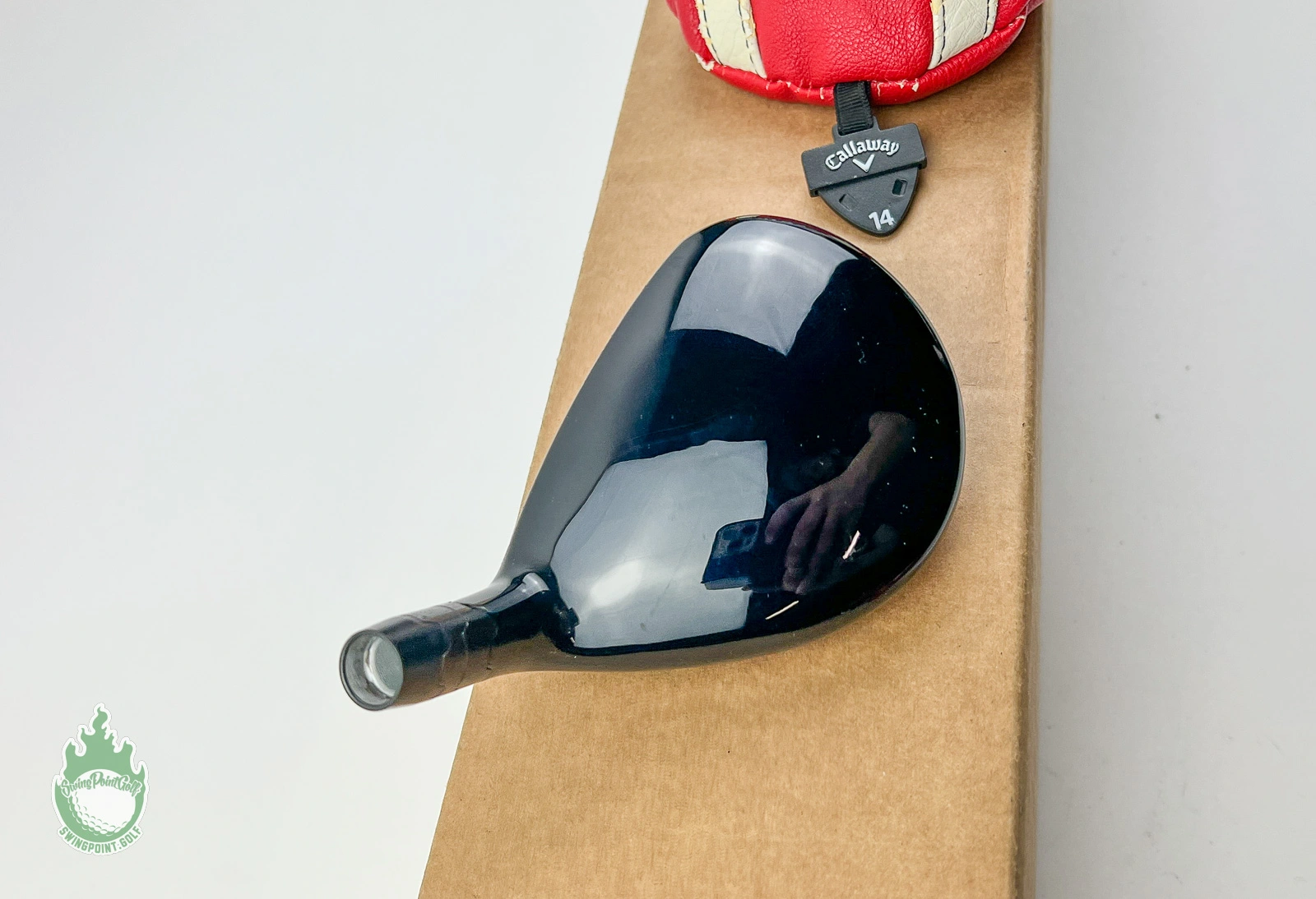 Used Right Handed Callaway Big Bertha Alpha 815 3 Wood 14* HEAD ONLY Golf Club 7 Used Right Handed Callaway Big Bertha Alpha 815 3 Wood 14* HEAD ONLY Golf Club - Image 5