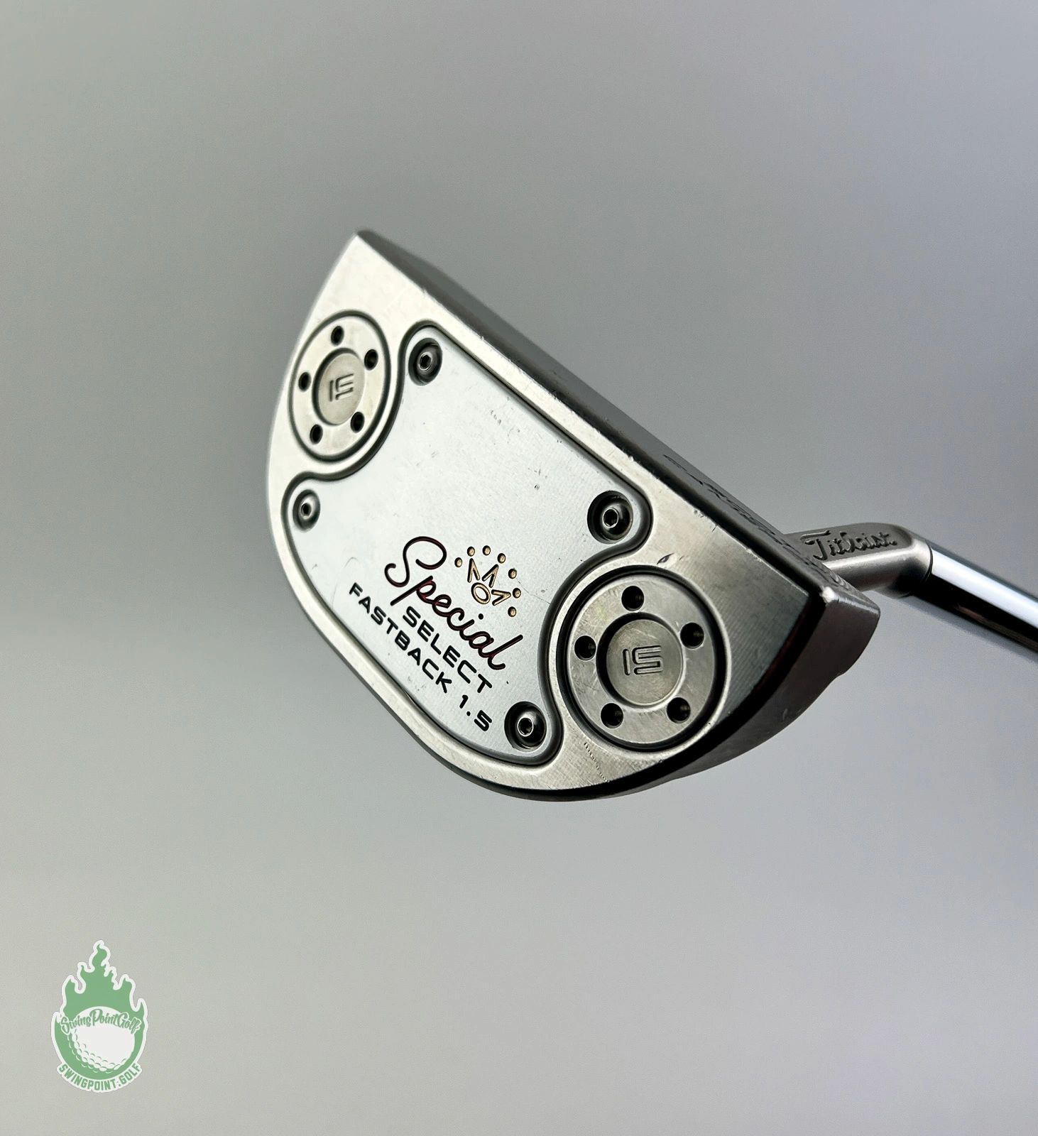 Used Titleist Scotty Cameron Special Select Fastback 1.5 34″ Putter Steel Golf 4 Used Titleist Scotty Cameron Special Select Fastback 1.5 34″ Putter Steel Golf - Image 2
