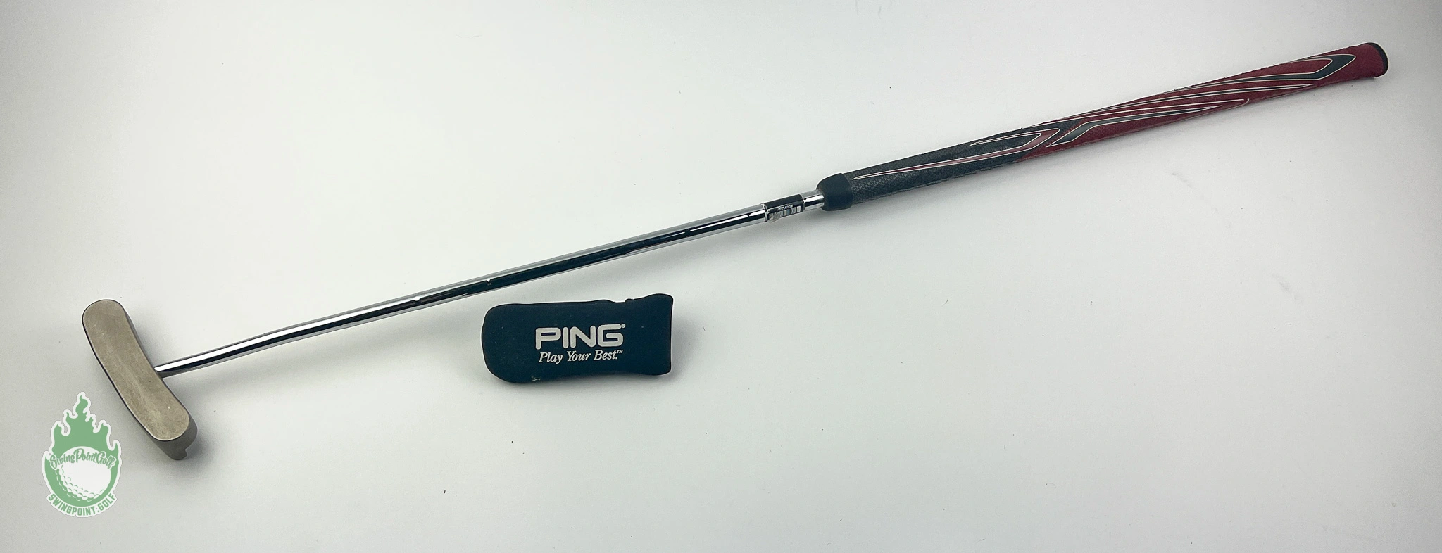 Used Right Handed Ping Black Dot Karsten Lil’ B 40.5″ Putter Steel Golf Club 5 Used Right Handed Ping Black Dot Karsten Lil’ B 40.5″ Putter Steel Golf Club - Image 3
