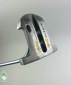 Used Right Handed Silver MG Master Grip 415CR Mallet Putter Pat Simmons -Fairway Woods Soldes Magasin IMG 4695