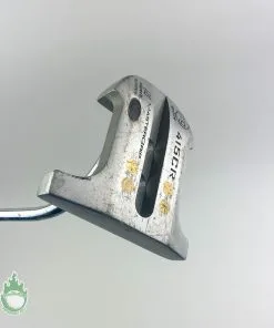 Used Right Handed Silver MG Master Grip 415CR Mallet Putter Pat Simmons -Fairway Woods Soldes Magasin IMG 4696