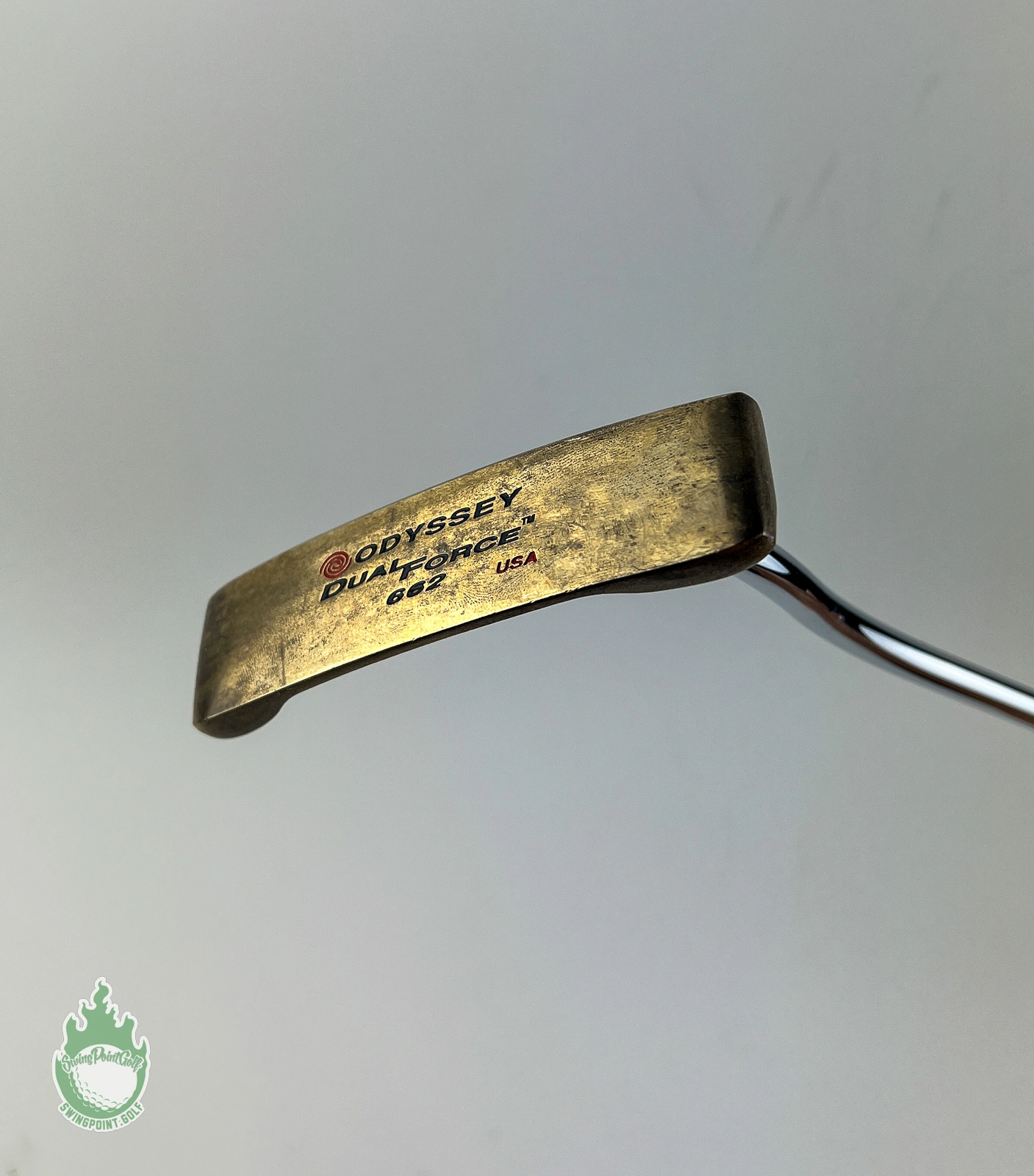 Used RH Steel Odyssey Dual Force 662 35″ Putter Steel Golf Club Odyssey Grip 4 Used RH Steel Odyssey Dual Force 662 35″ Putter Steel Golf Club Odyssey Grip - Image 2