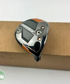 Used Tour Issue TC RH Callaway Mavrik Sub Zero 3 Wood 15* HEAD ONLY Golf Club -Fairway Woods Soldes Magasin IMG 5585