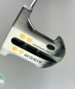 Used Right Handed Silver MG Master Grip 415CR Mallet Putter Pat Simmons W/HC