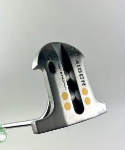 Used Right Handed Silver MG Master Grip 415CR Mallet Putter Pat Simmons W/HC -Fairway Woods Soldes Magasin IMG 6287