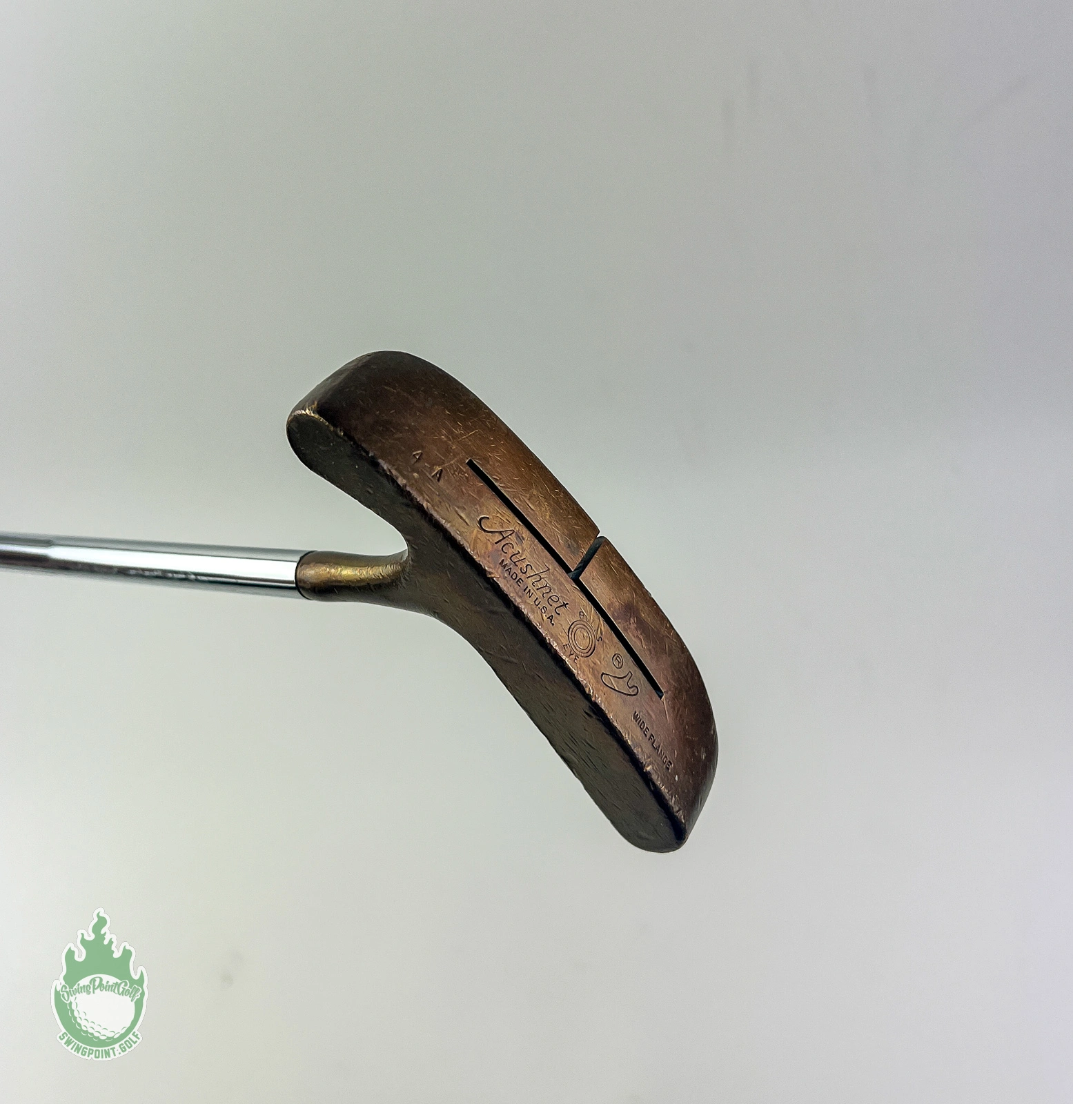 Used Right Handed Acushnet Golf Bulls Eye Wide Flange 4-A 35″ Putter Golf Club 13 Used Right Handed Acushnet Golf Bulls Eye Wide Flange 4-A 35″ Putter Golf Club - Image 11