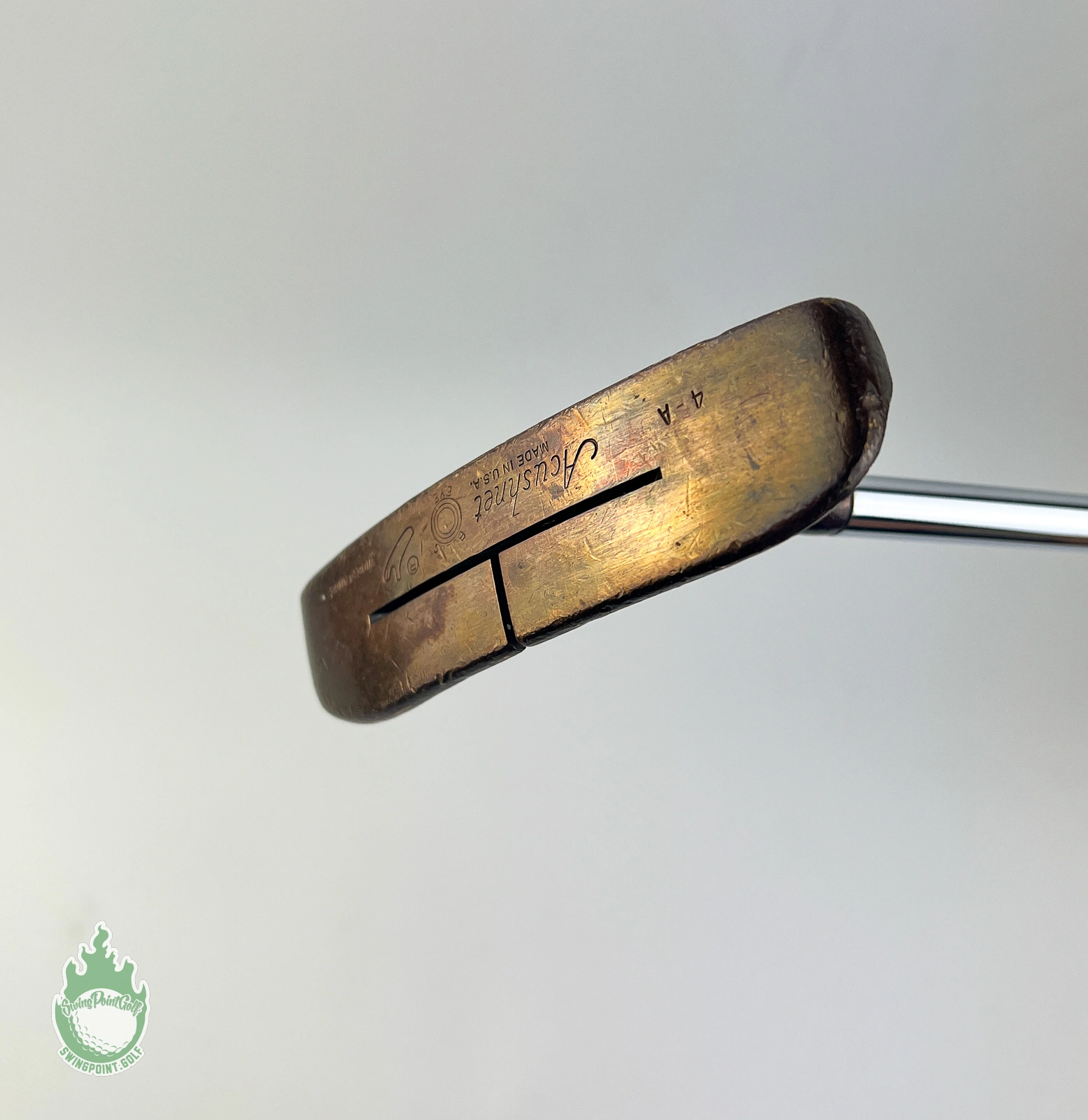 Used Right Handed Acushnet Golf Bulls Eye Wide Flange 4-A 35″ Putter Golf Club 12 Used Right Handed Acushnet Golf Bulls Eye Wide Flange 4-A 35″ Putter Golf Club - Image 10