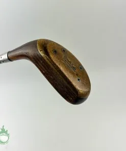 Used RH Kenneth Smith Hand Made Kansas City 35″ Wood Putter Steel Golf Club -Fairway Woods Soldes Magasin IMG 6788