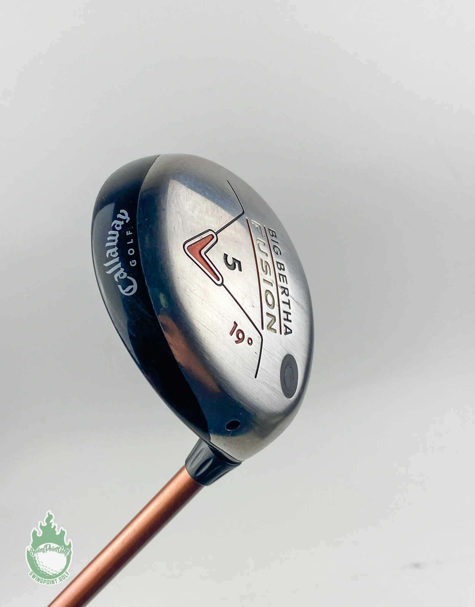 Callaway Big Bertha Fusion 5 Wood 19* Aldila NVS 55g Ladies Flex Graphite Golf 4 Callaway Big Bertha Fusion 5 Wood 19* Aldila NVS 55g Ladies Flex Graphite Golf - Image 2