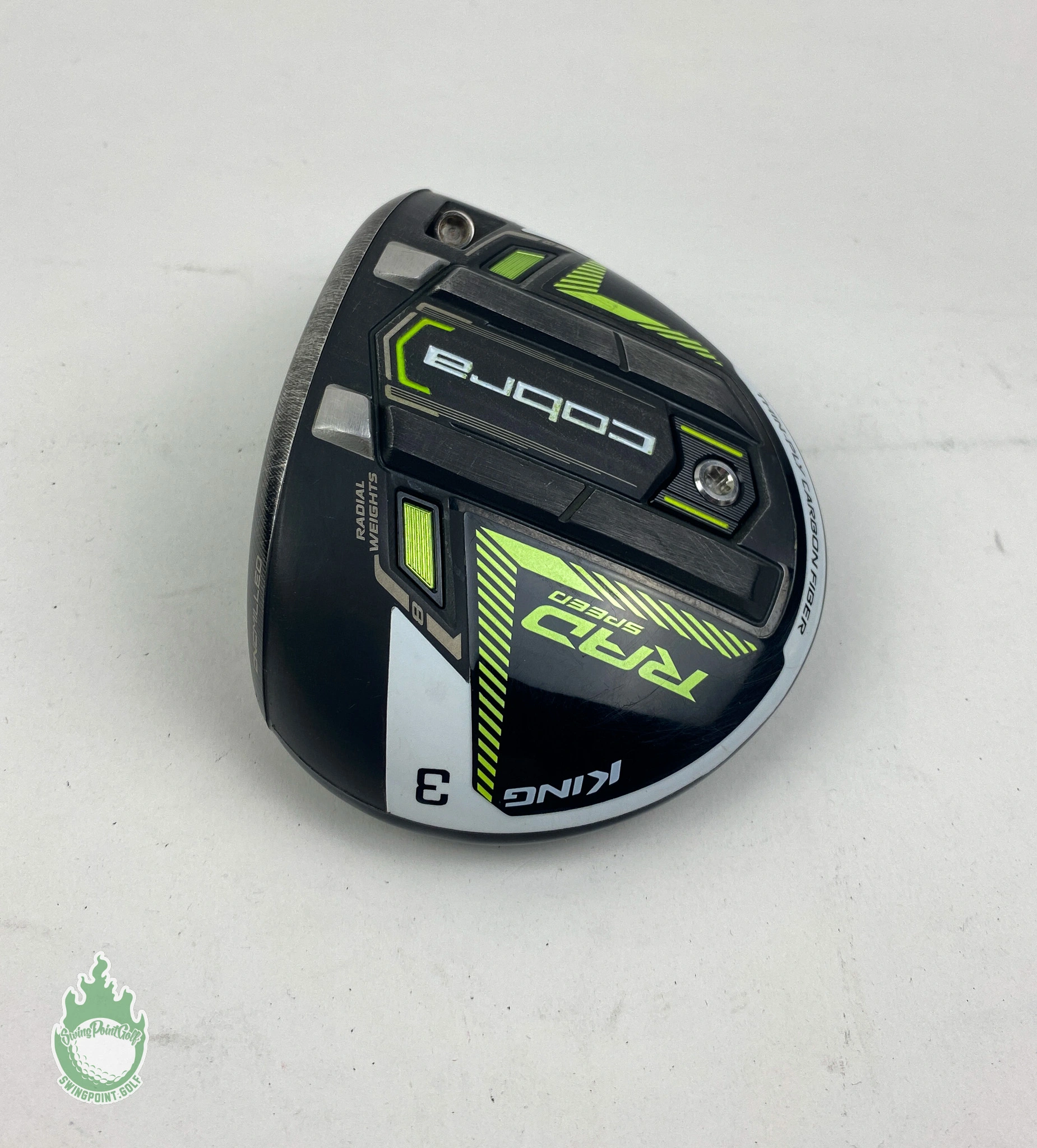Used Right Handed Cobra RADSpeed Fairway 3 Wood 14.5* HEAD ONLY Golf Club 11 Used Right Handed Cobra RADSpeed Fairway 3 Wood 14.5* HEAD ONLY Golf Club - Image 9