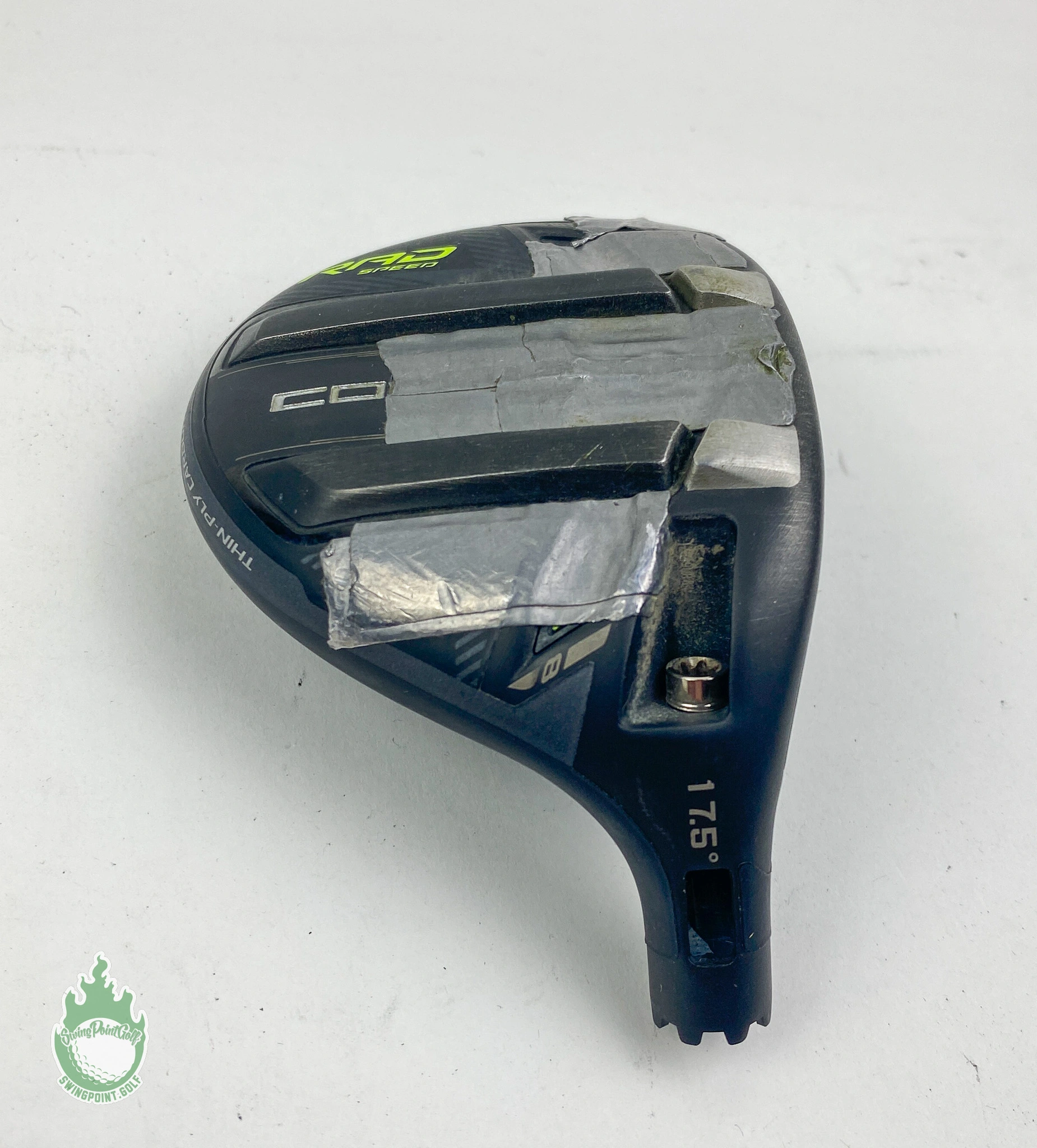 Used Tour Issue RH Cobra RADSpeed Fairway 5 Wood 17.5* HEAD ONLY Golf Club 4 Used Tour Issue RH Cobra RADSpeed Fairway 5 Wood 17.5* HEAD ONLY Golf Club - Image 2