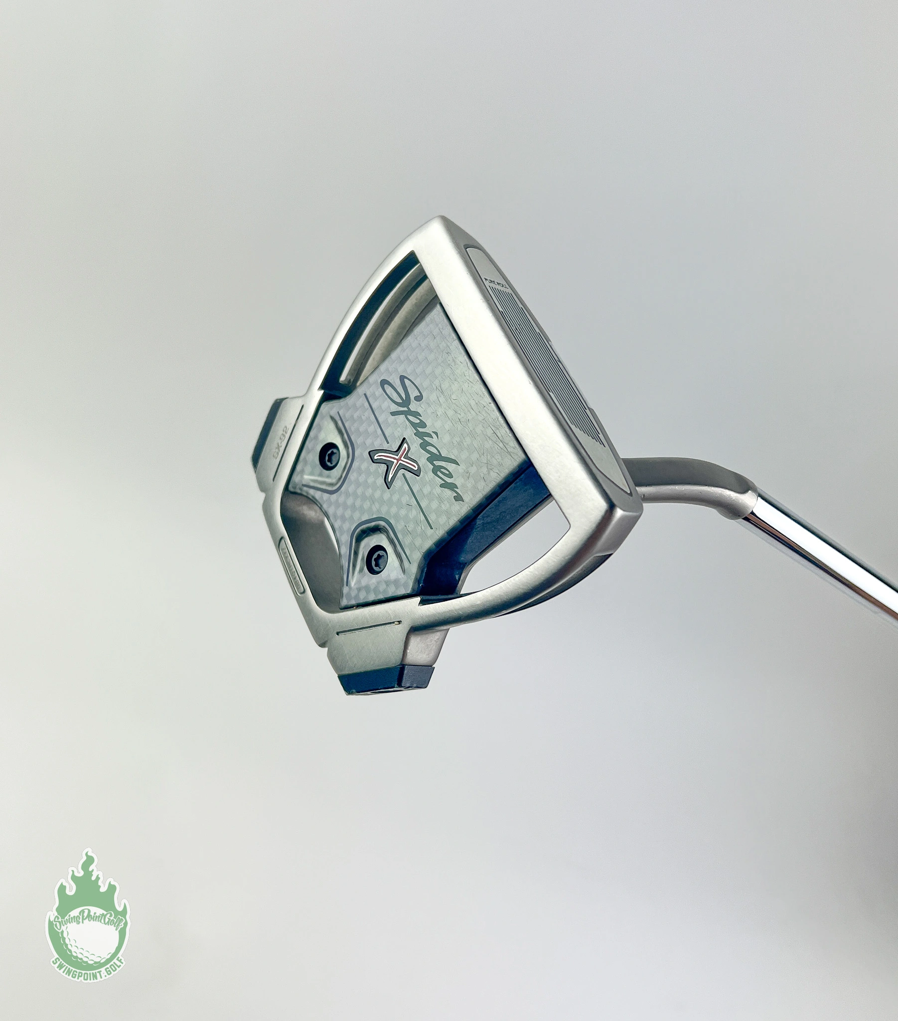 Used TaylorMade Spider X Platinum/White 35″ Putter Steel Golf Club W/ Flatso 4 Used TaylorMade Spider X Platinum/White 35″ Putter Steel Golf Club W/ Flatso - Image 2