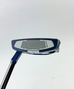 Used Right Handed TaylorMade Spider X Navy 34.5″ Putter Black Steel Golf Club -Fairway Woods Soldes Magasin IMG 8490