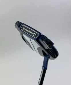 Used Right Handed TaylorMade Spider X Navy 34.5″ Putter Black Steel Golf Club -Fairway Woods Soldes Magasin IMG 8492