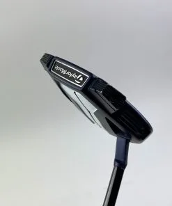Used Right Handed TaylorMade Spider X Navy 34.5″ Putter Black Steel Golf Club -Fairway Woods Soldes Magasin IMG 8493