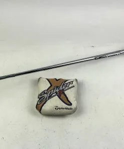 Used TaylorMade Spider X Platinum/White 35″ Putter Steel Golf Club W/ Headcover -Fairway Woods Soldes Magasin IMG 8983