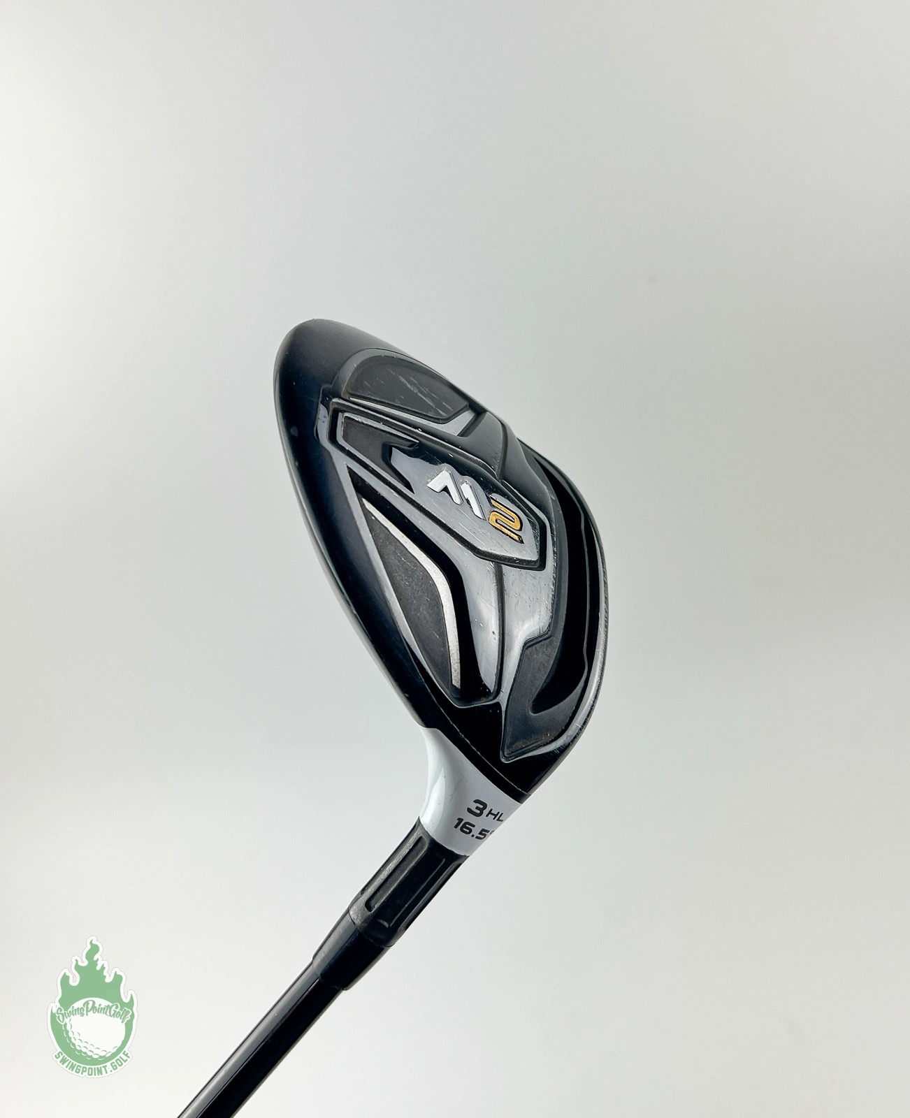 Used 2016 TaylorMade M2 Fairway 3 Wood 15* Basileus 55g Stiff Graphite Golf 4 Used 2016 TaylorMade M2 Fairway 3 Wood 15* Basileus 55g Stiff Graphite Golf - Image 2