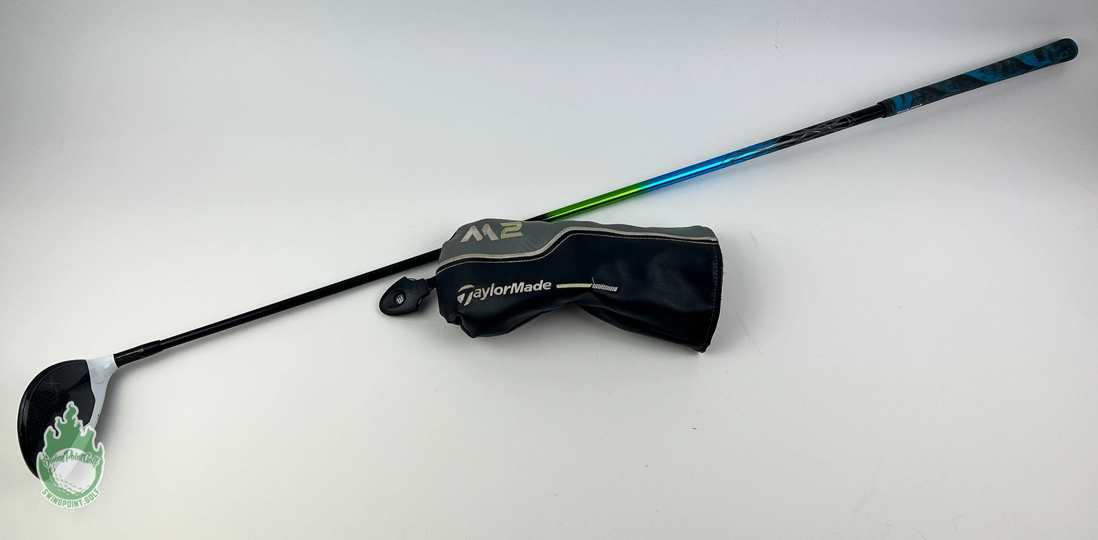 Used 2016 TaylorMade M2 Fairway 3 Wood 15* Basileus 55g Stiff Graphite Golf 5 Used 2016 TaylorMade M2 Fairway 3 Wood 15* Basileus 55g Stiff Graphite Golf - Image 3