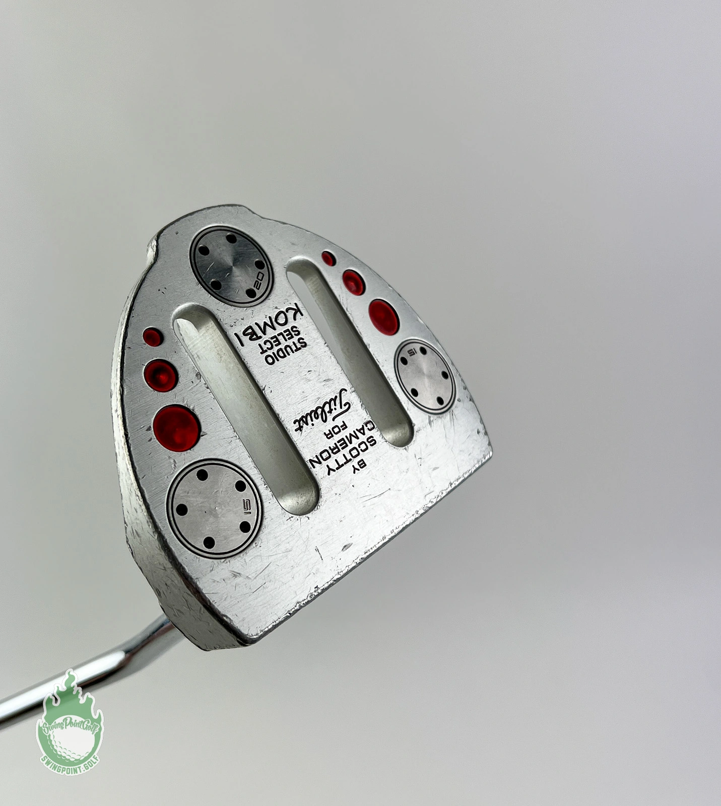 Used Right Handed Scotty Cameron Studio Select Kombi 35″ Putter Steel Golf Club 13 Used Right Handed Scotty Cameron Studio Select Kombi 35″ Putter Steel Golf Club - Image 11
