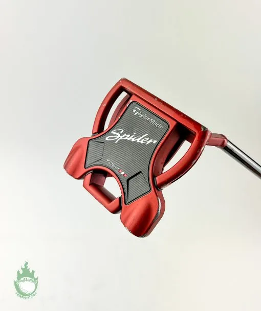 Used Right Handed TaylorMade Spider Tour Red 35″ Putter Steel Golf Club