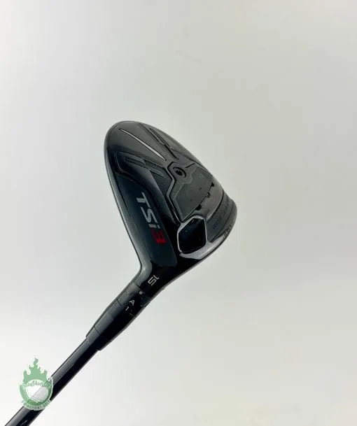 Used RH Titleist TSi3 3 Wood 15* Tensei Blue 65g Stiff Flex Graphite Golf Club