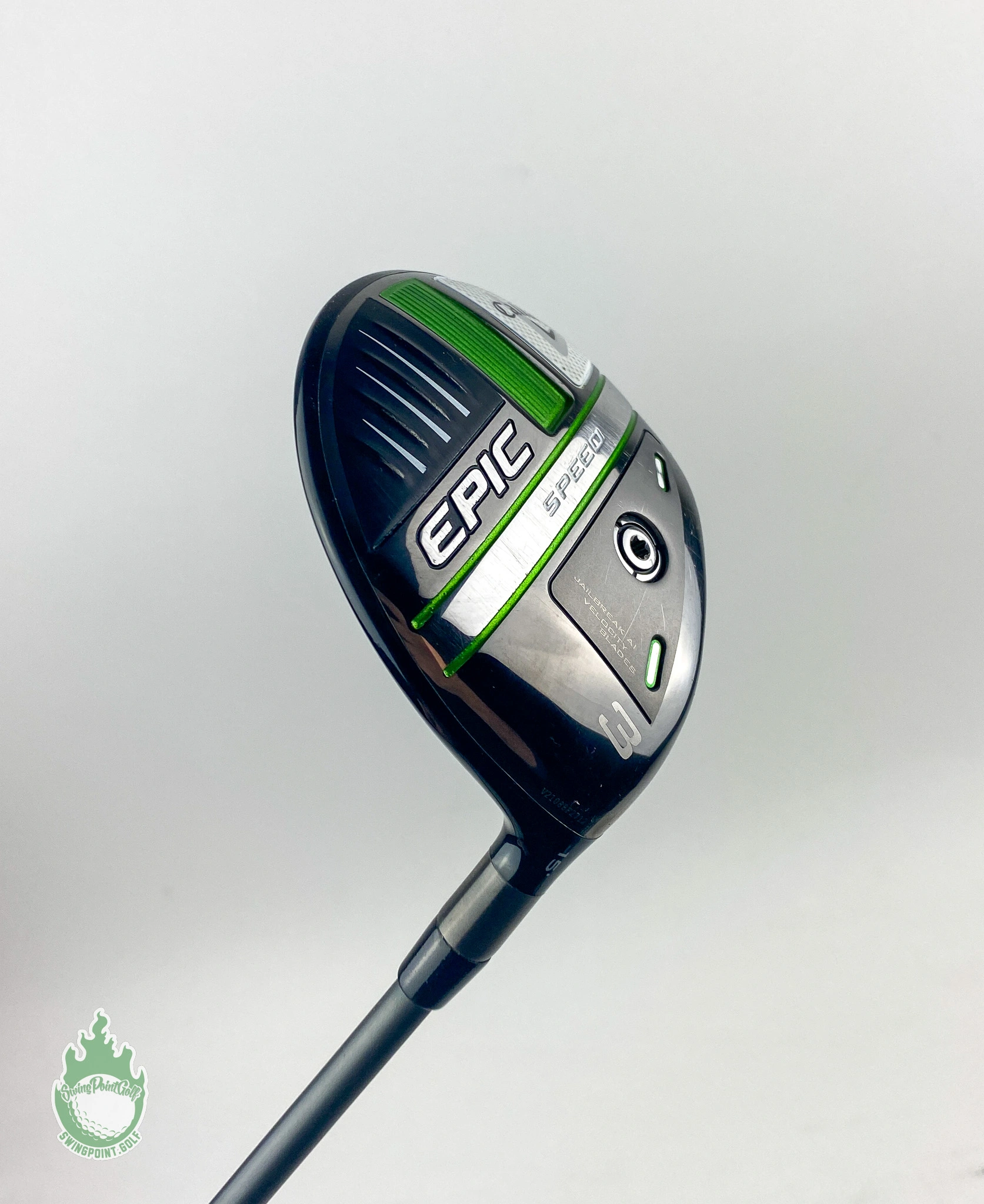 Used RH Callaway EPIC Speed Fairway 3 Wood 15* HZRDUS IM10 60g Stiff Golf Club 4 Used RH Callaway EPIC Speed Fairway 3 Wood 15* HZRDUS IM10 60g Stiff Golf Club - Image 2