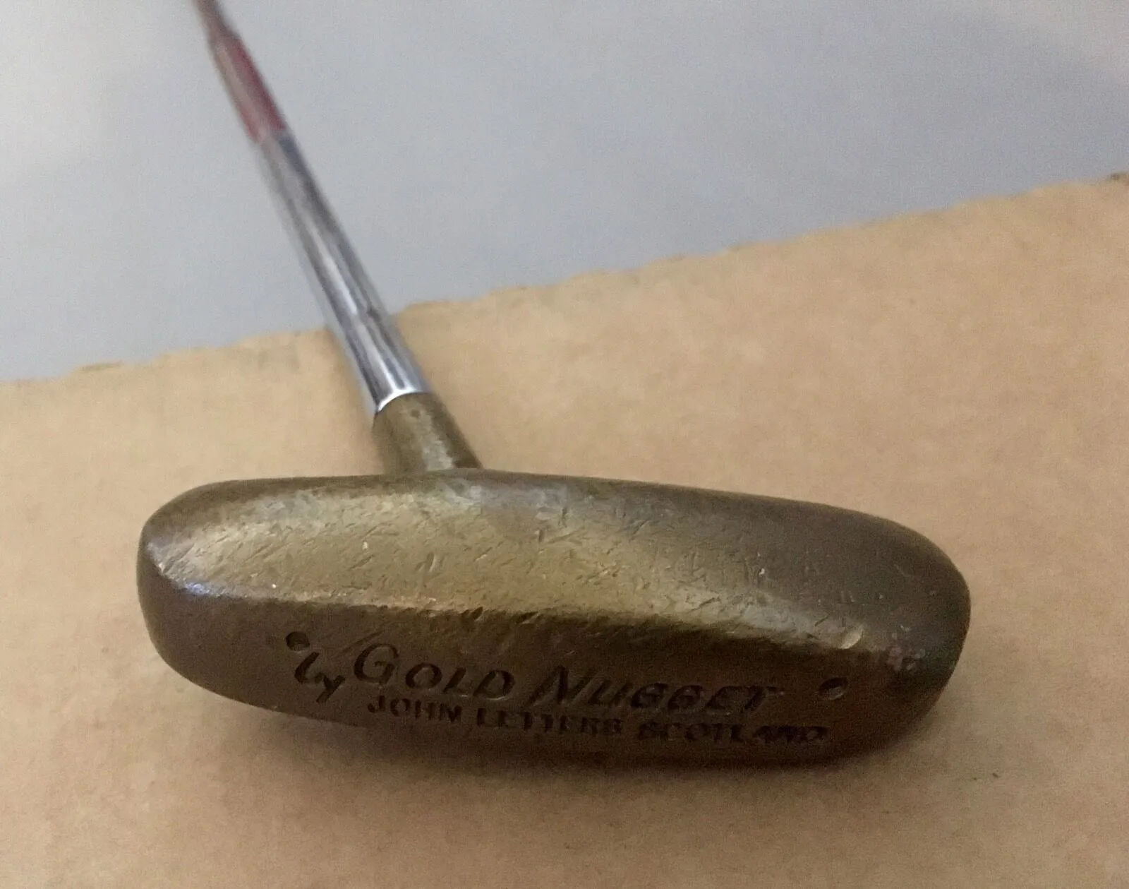 John Letters Scotland Gold Nugget Master Model Series 35.5″ Putter Steel Golf 4 John Letters Scotland Gold Nugget Master Model Series 35.5″ Putter Steel Golf - Image 2