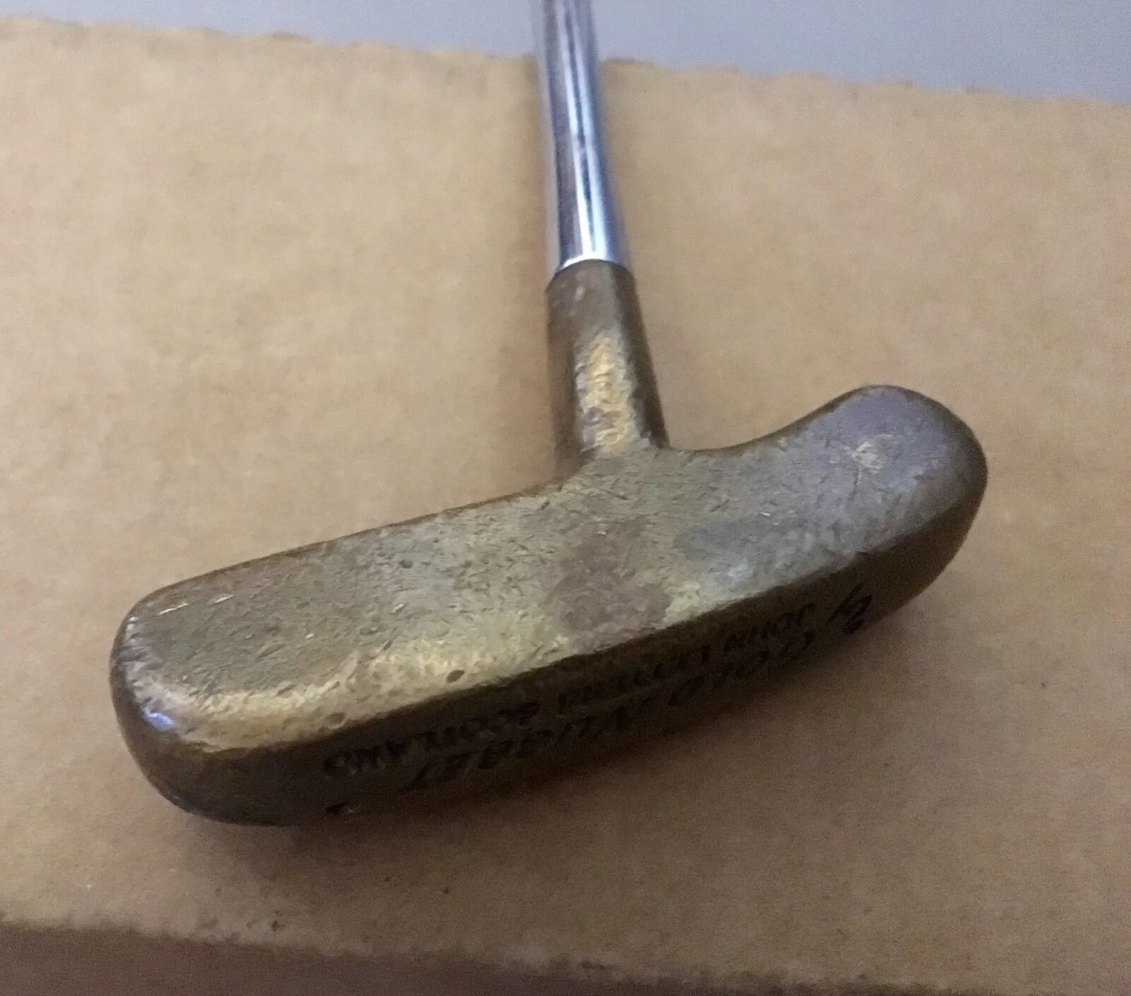 John Letters Scotland Gold Nugget Master Model Series 35.5″ Putter Steel Golf 5 John Letters Scotland Gold Nugget Master Model Series 35.5″ Putter Steel Golf - Image 3