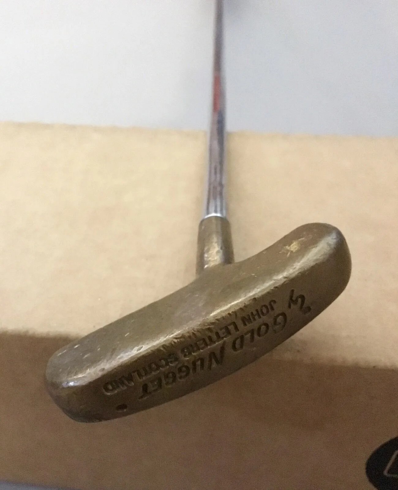 John Letters Scotland Gold Nugget Master Model Series 35.5″ Putter Steel Golf 6 John Letters Scotland Gold Nugget Master Model Series 35.5″ Putter Steel Golf - Image 4