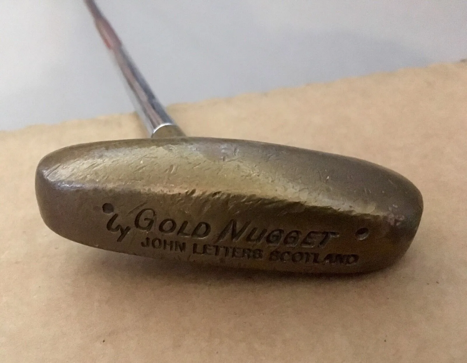 John Letters Scotland Gold Nugget Master Model Series 35.5″ Putter Steel Golf 3 John Letters Scotland Gold Nugget Master Model Series 35.5″ Putter Steel Golf