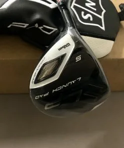 LH New Wilson Staff Launch Pad Draw 5 Wood 18* 45g Senior Flex Graphite Golf -Fairway Woods Soldes Magasin LH New Wilson Staff Launch Pad Draw 5 Wood 18 45g Senior Flex Graphite Golf 202932489375 3