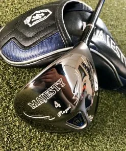 Maruman Majesty Royal Fairway 4 Wood LV-520 Regular Flex Graphite Golf Club -Fairway Woods Soldes Magasin Maruman Majesty Royal Fairway 4 Wood LV 520 Regular Flex Graphite Golf Club 193352400607 4